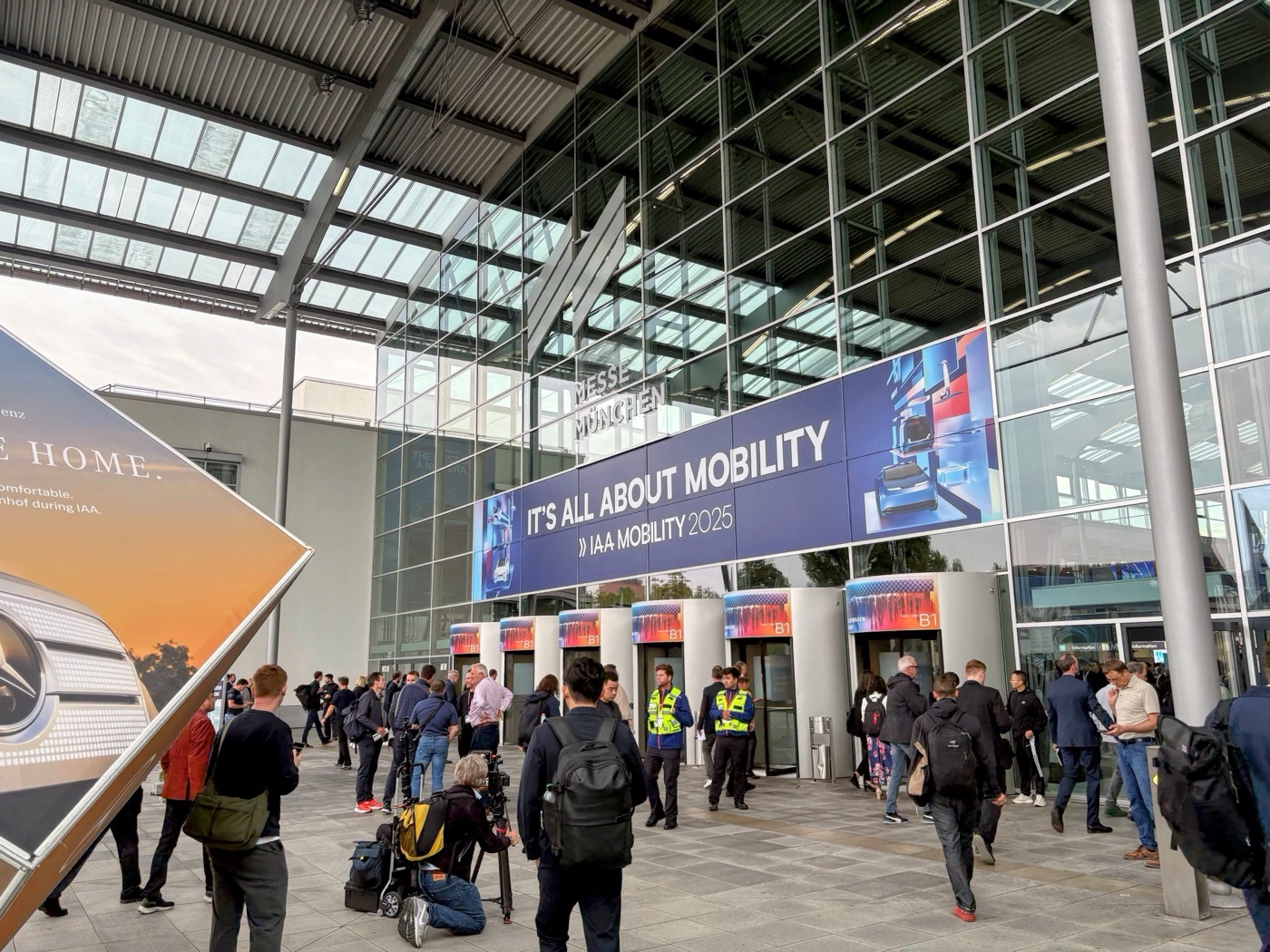 IAA Mobility 2025会場入口（ミュンヘン）